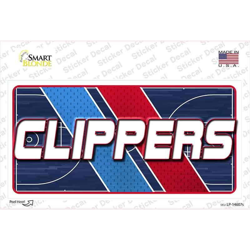 CLIPPERS Graphic Novelty Sticker Decal LP-14607s