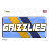 GRIZZLIES Graphic Novelty Sticker Decal LP-14609s
