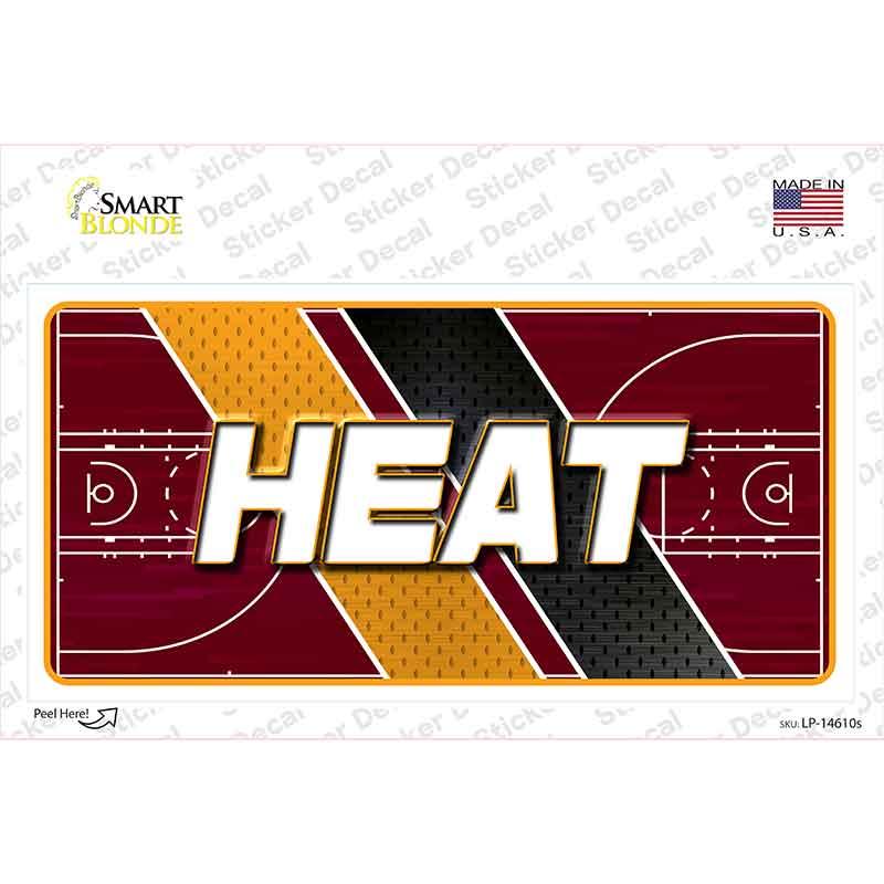 HEAT Graphic Novelty Sticker Decal LP-14610s