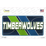 TIMBERWOLVES Graphic Novelty Sticker Decal LP-14612s