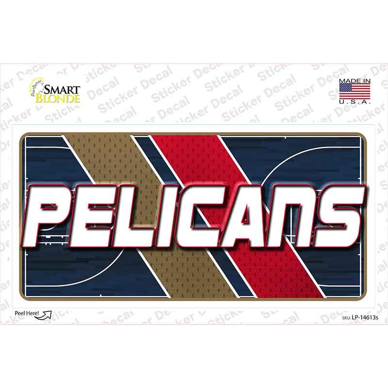 PELICANS Graphic Novelty Sticker Decal LP-14613s
