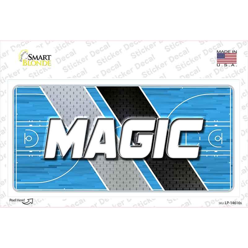 Decal with 'MAGIC' text on a blue and black background, branded by Smart Blonde.