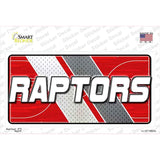 RAPTORS Graphic Novelty Sticker Decal LP-14622s
