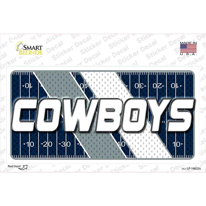 COWBOYS Graphic Novelty Sticker Decal LP-14633s