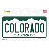 Colorado State Background Novelty Sticker Decal
