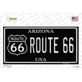 Route 66 Arizona Black Novelty Sticker Decal