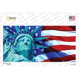 Lady Liberty Novelty Sticker Decal