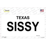 SISSY Novelty Sticker Decal