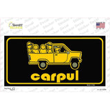 Carpul Novelty Sticker Decal