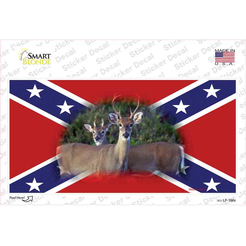 Rebel Deer Novelty Sticker Decal