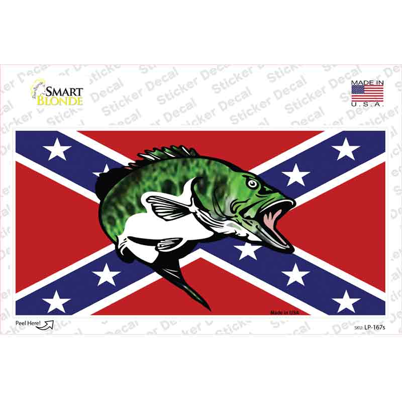 Rebel Fish Novelty Sticker Decal
