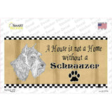 Pencil Sketch Schnauzer Novelty Sticker Decal