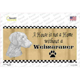 Pencil Sketch Weimaraner Novelty Sticker Decal