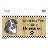 Pencil Sketch Bernese Novelty Sticker Decal
