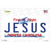 Jesus North Carolina Novelty Sticker Decal