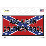 Southern Rock Confederate Flag Novelty Sticker Decal