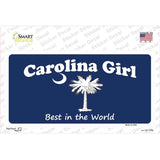 Carolina Girl Blue Novelty Sticker Decal