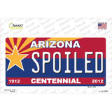 Arizona Centennial Spoiled Novelty Sticker Decal