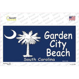 Garden City Beach South Carolina Novelty Sticker Decal