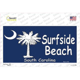 Surf Side Beach Novelty Sticker Decal