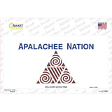 Apalachee Nation Flag Novelty Sticker Decal