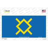 Northern Cheyenne Flag Novelty Sticker Decal
