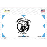 Santa Clara Pueblo Flag Novelty Sticker Decal