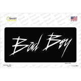 Bad Boy Black Novelty Sticker Decal