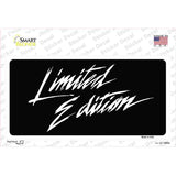 Limited Edition Novelty Sticker Decal