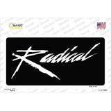 Radical Novelty Sticker Decal
