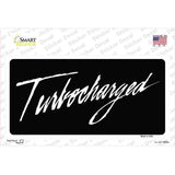 Turbocharged Novelty Sticker Decal
