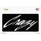 Crazy Novelty Sticker Decal
