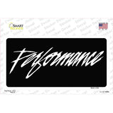 Performance Novelty Sticker Decal