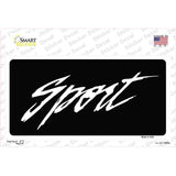 Sport Novelty Sticker Decal