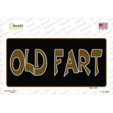 Old Fart Novelty Sticker Decal
