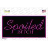 Spoiled Bitch Novelty Sticker Decal