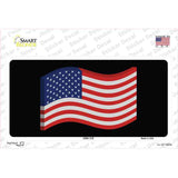 USA 3-D Flag Novelty Sticker Decal