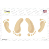 Happy Feet Novelty Sticker Decal