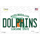 Dolphins Florida State Novelty Sticker Decal