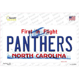 Panthers North Carolina State Novelty Sticker Decal