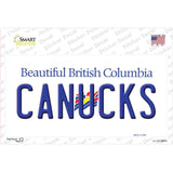 Canucks British Columbia Canada Province Novelty Sticker Decal