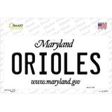 Orioles Maryland State Novelty Sticker Decal
