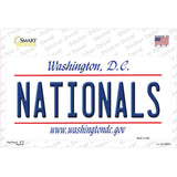 Nationals Washington DC State Novelty Sticker Decal