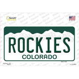 Rockies Colorado State Novelty Sticker Decal