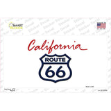 Route 66 Shield California Novelty Sticker Decal