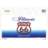 Route 66 Shield Illinois Novelty Sticker Decal