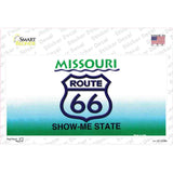 Route 66 Shield Missouri Novelty Sticker Decal