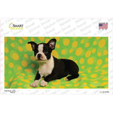 Boston Terrier Dog Novelty Sticker Decal