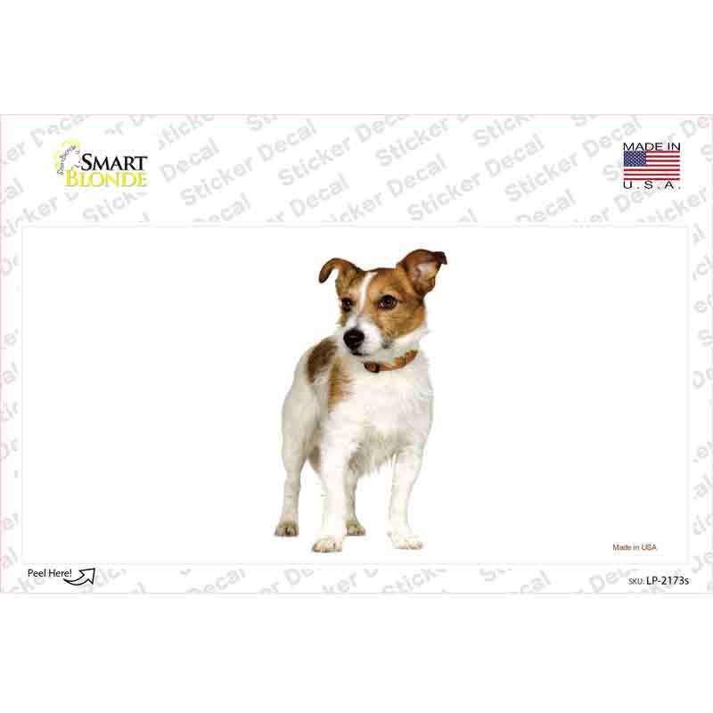 Jack Russell Terrier Dog Novelty Sticker Decal