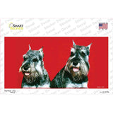 Schnauzer Dog Novelty Sticker Decal